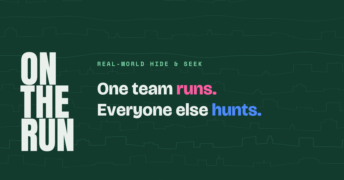 Shipped my first app: hide and seek, but the whole city is the playground